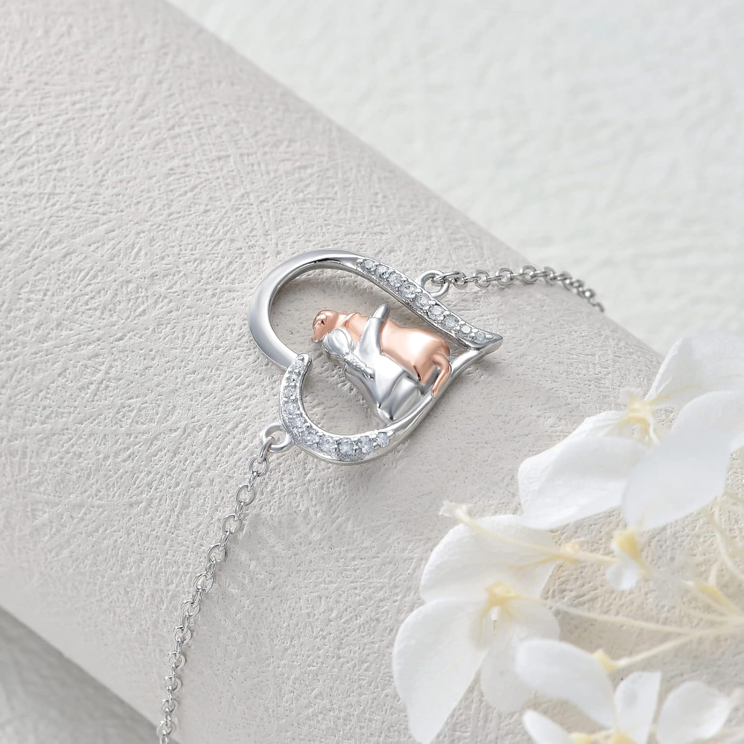 Cute Dog Hug Bracelet