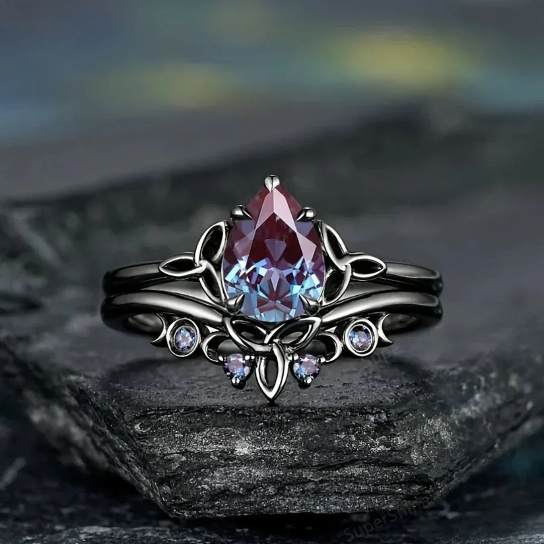 Amethyst Layers Ring