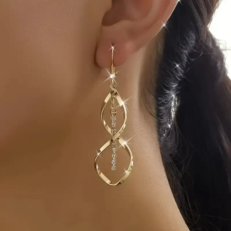 Sunbeam Spiral Earrings